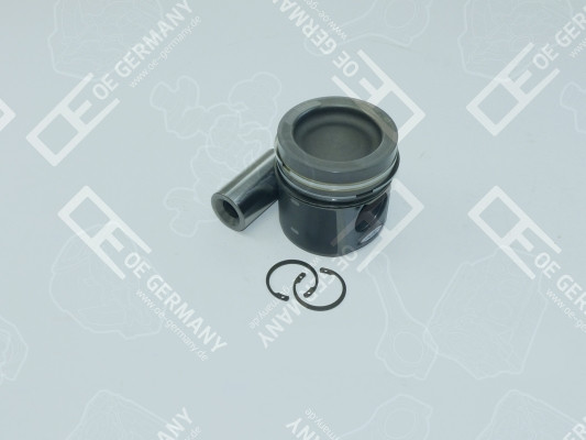 010320900003, Piston with rings and pin, OE Germany, 9060302118, 9060302418, 9060305318, 9060308317, 0053800, 9060307617, A9060302118, A9060302418, A9060305318, A9060307617, A9060308317
